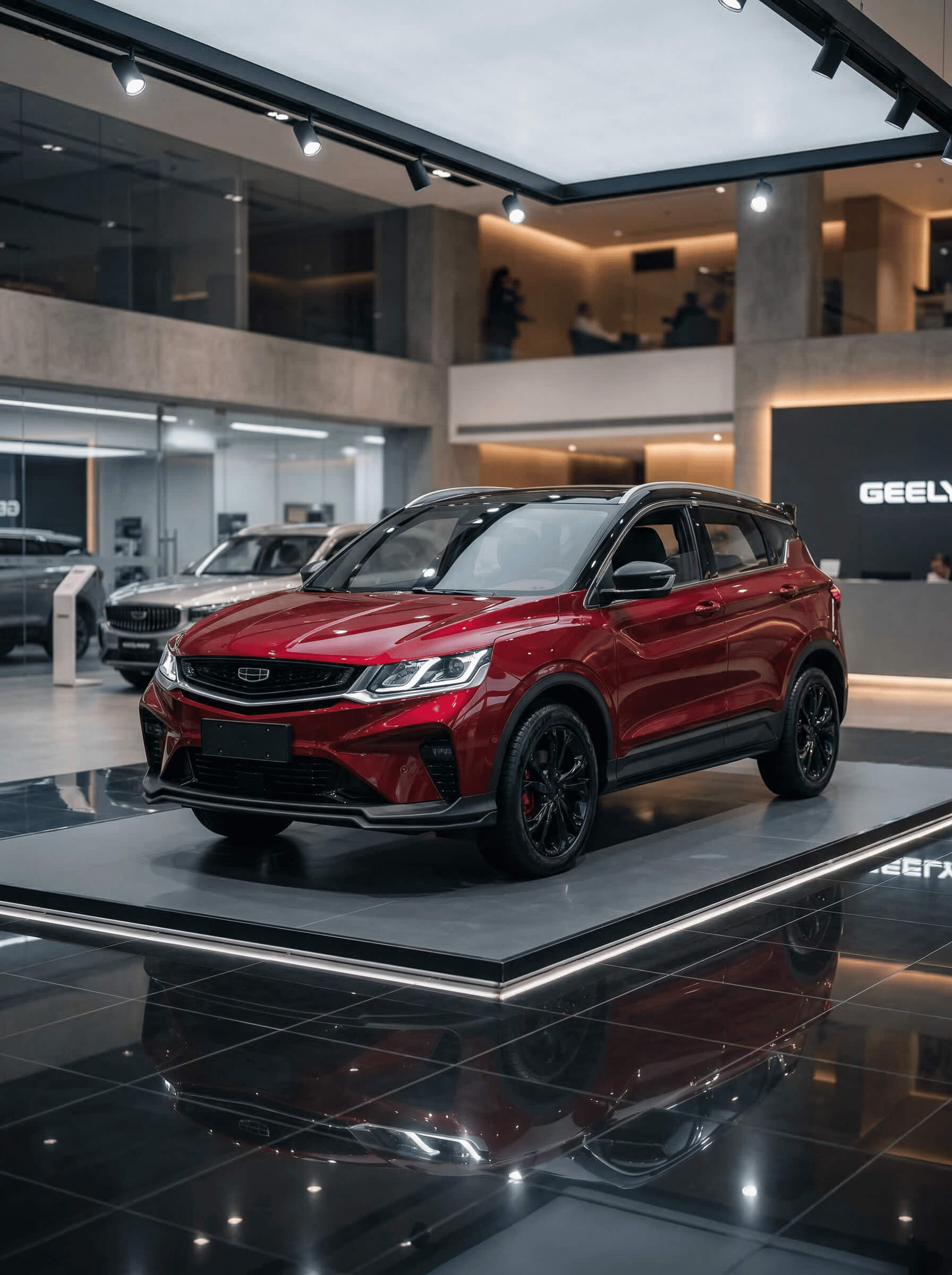 Установка стекла на Geely